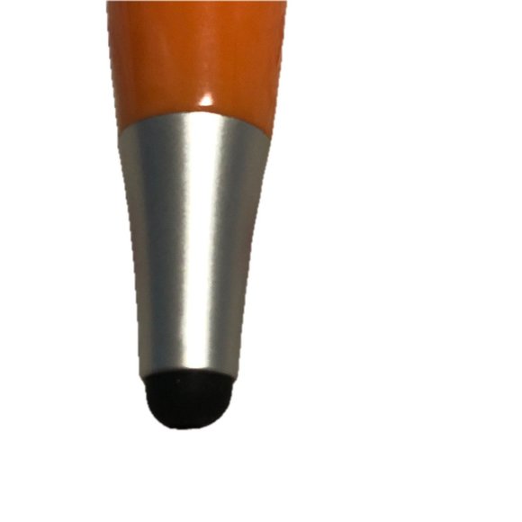 2/$10 Mop Head Orange Plastic Ballpoint Pen Stylus Screen Cleaner Smiling Face - Picture 5 of 5